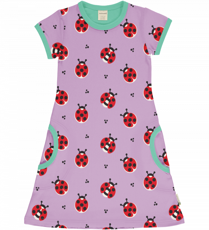 Jurk / Dress SS Ladybug - Maxomorra
