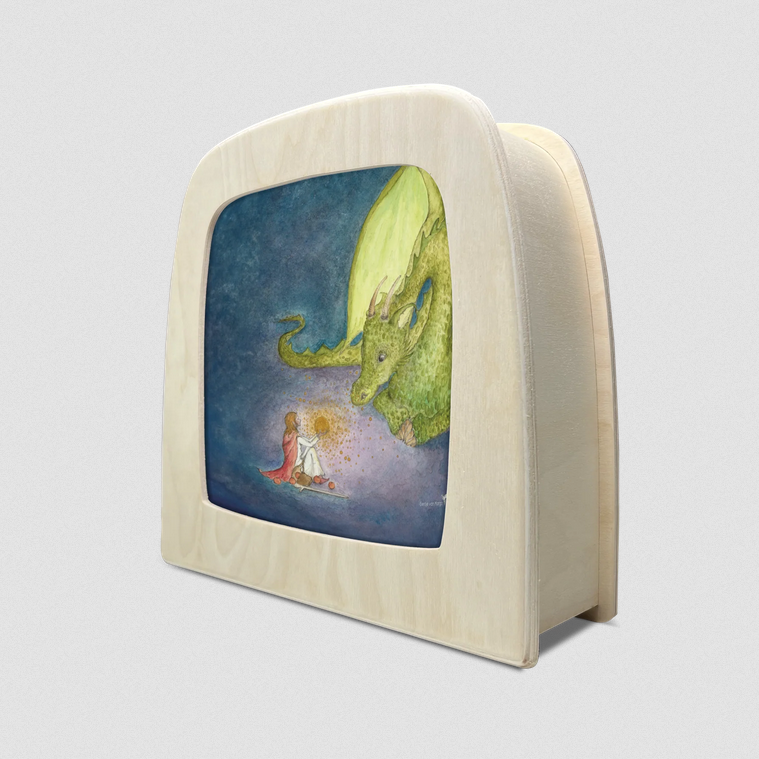 Toverplaat Little Dragon Silhouette – Eentje van Margo