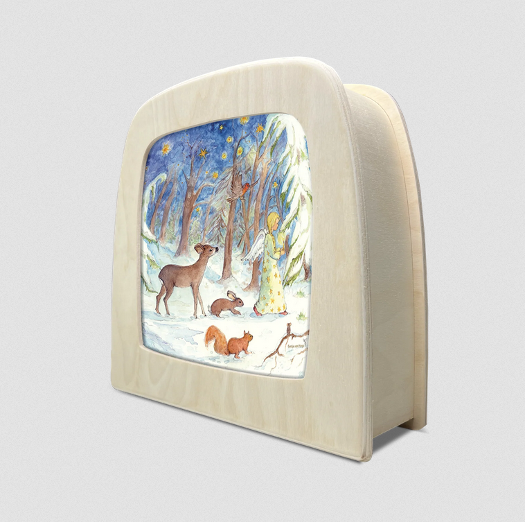 Toverplaat Winter Forest Silhouette – Eentje van Margo