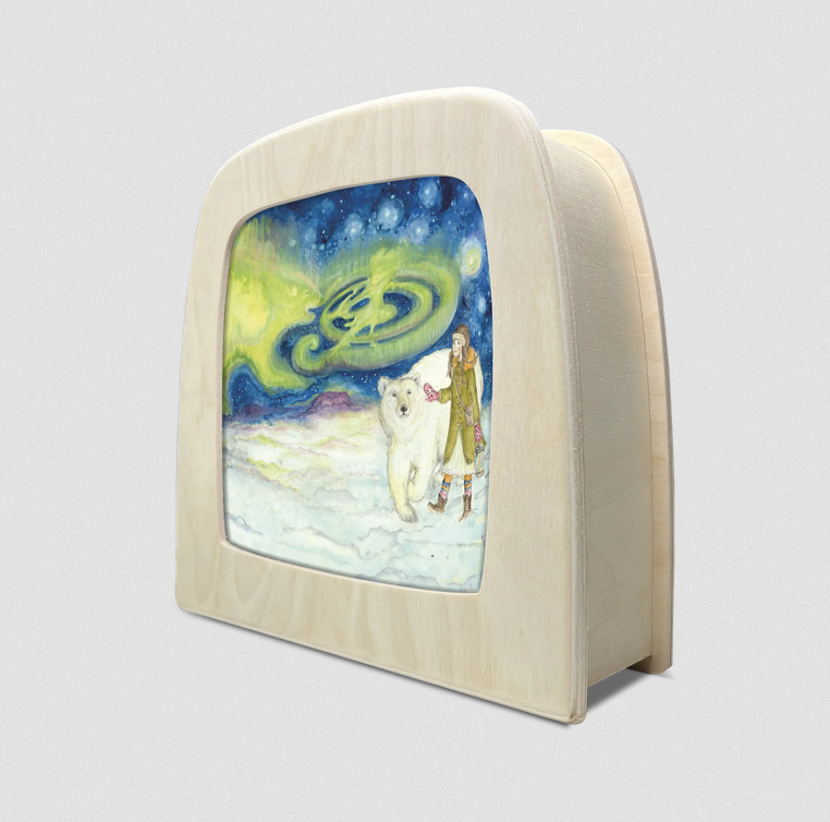 Toverplaat Northern Light Silhouette – Eentje van Margo