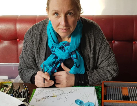 Toverplaat Northern Light Silhouette – Eentje van Margo