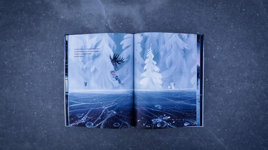 Ergens in de sneeuw - Linde Faas