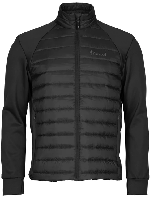 Jas Finnveden Hybrid Powerfleecejack - Men - Black - Pinewood Outdoor Life