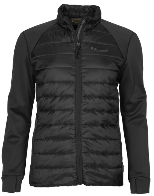 Jas Finnveden Hybrid Powerfleecejack - Women - Black - Pinewood Outdoor Life