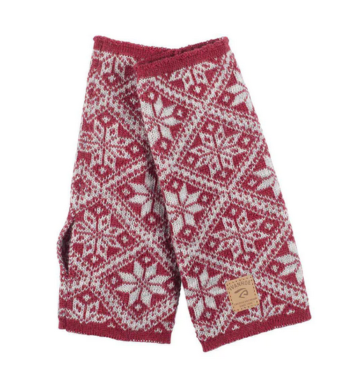 Polswarmer / Wristband Freya Deep Red – Ivanhoe of Sweden