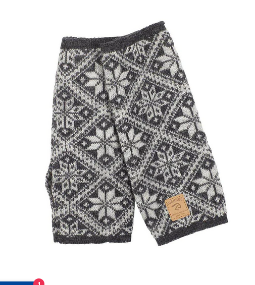 Polswarmer / Wristband Freya Graphite Marl – Ivanhoe of Sweden