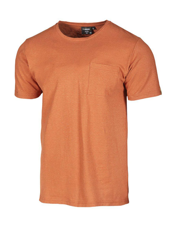 T-shirt Gy Hobbe Hemp - Brick - Ivanhoe of Sweden