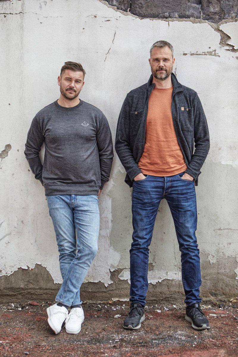 T-shirt Gy Hobbe Hemp - Brick - Ivanhoe of Sweden