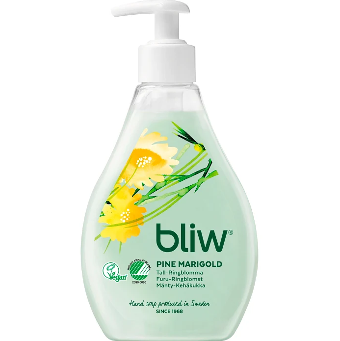 Handtvål Tall Ringblomma / Pine & Marigold 300ml – Bliw