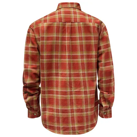 Härjedalen Shirt - Men - Terracotta / D. Sand - Pinewood