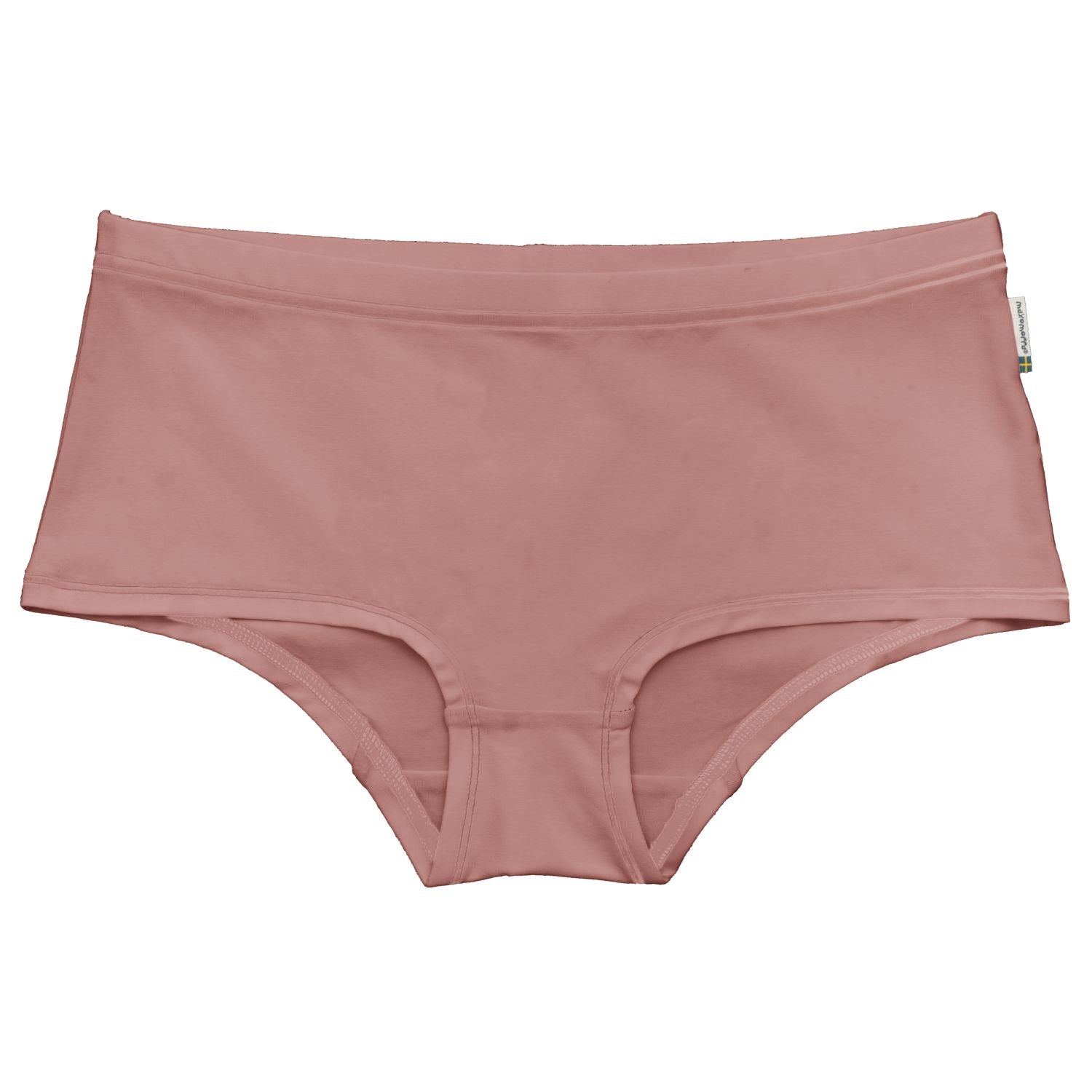 Basic hipster voor dames van Maxomorra in roze kleur van biologisch katoen (GOTS)