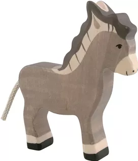 Houten Ezel 11 cm (80046) - Holztiger