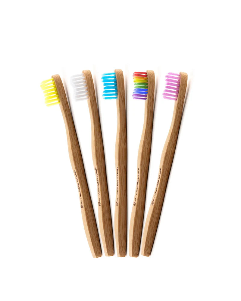 Bamboe tandenborstel kids soft - 5 pack - Humble Brush