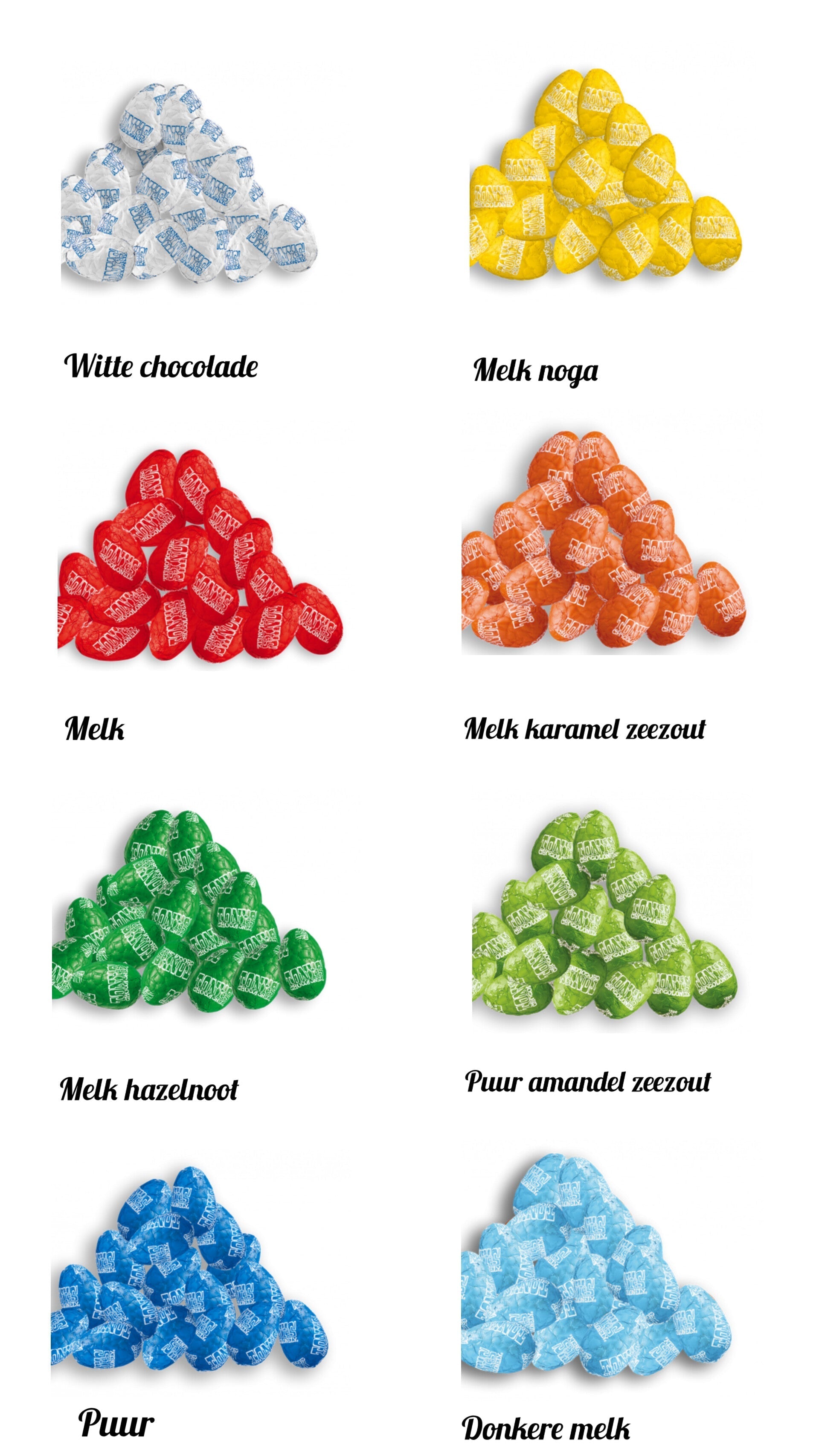 Tony's Paaseitjes mix doos 225 gram - Tony’s Chocolonely