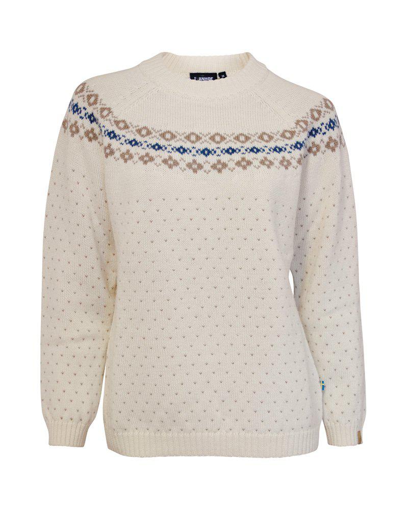 Trui Sire Crewneck - Winter White - Ivanhoe of Sweden