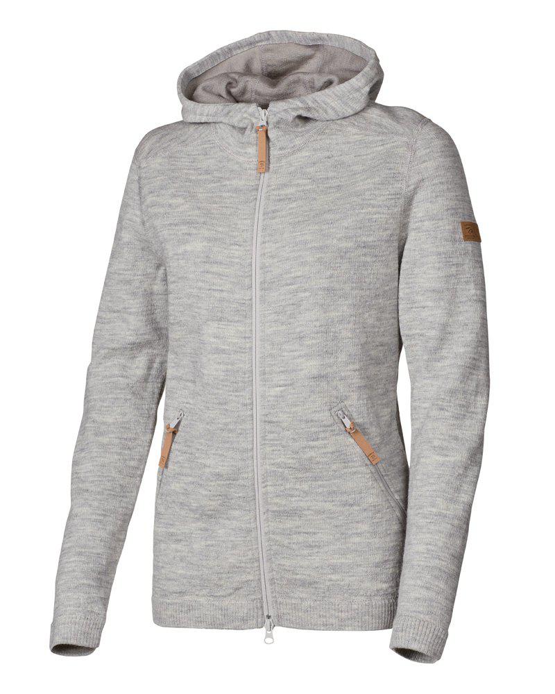 Vest Vanja Hood - Light Silver Grey - Ivanhoe of Sweden