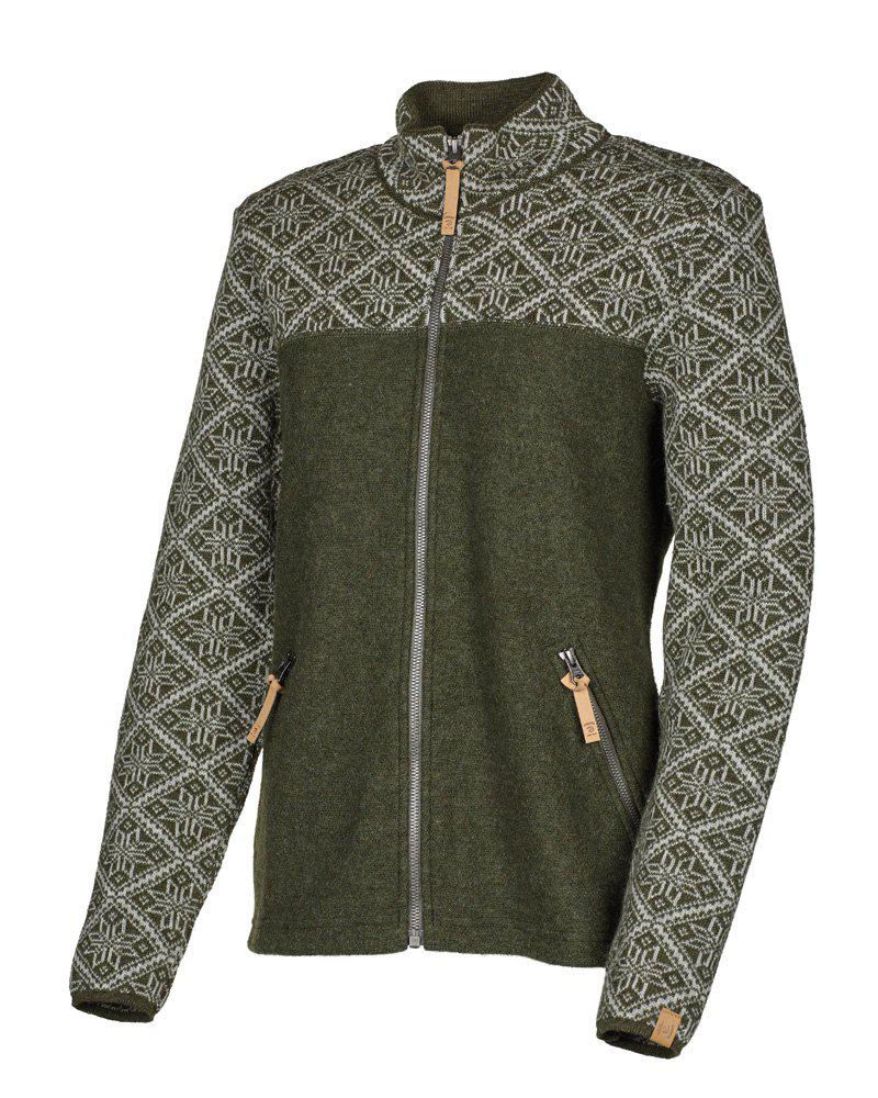 Vest Ellie Full Zip - Loden Green - Ivanhoe of Sweden
