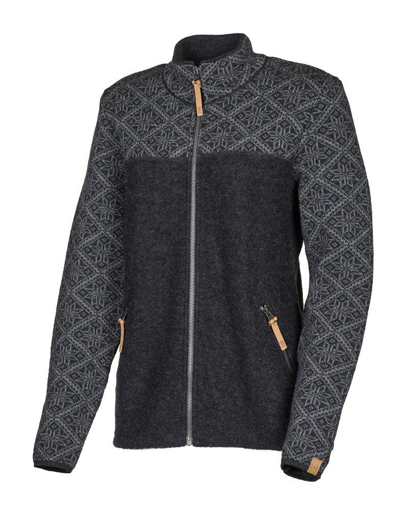 Vest Ellie Full Zip - Graphite Marl - Ivanhoe of Sweden