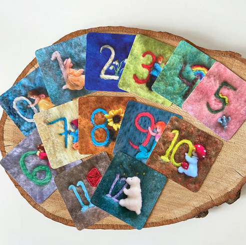 Jaarring kaartjes met cijfers – Het Wol Feetje