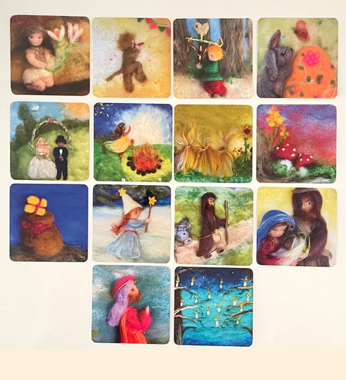 Jaarring kaartjes: jaarfeesten een jaartje rond – Het Wol Feetje