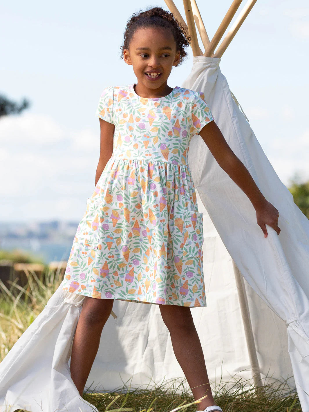 Jurk Sorbet Smiles Dress - Kite Clothing