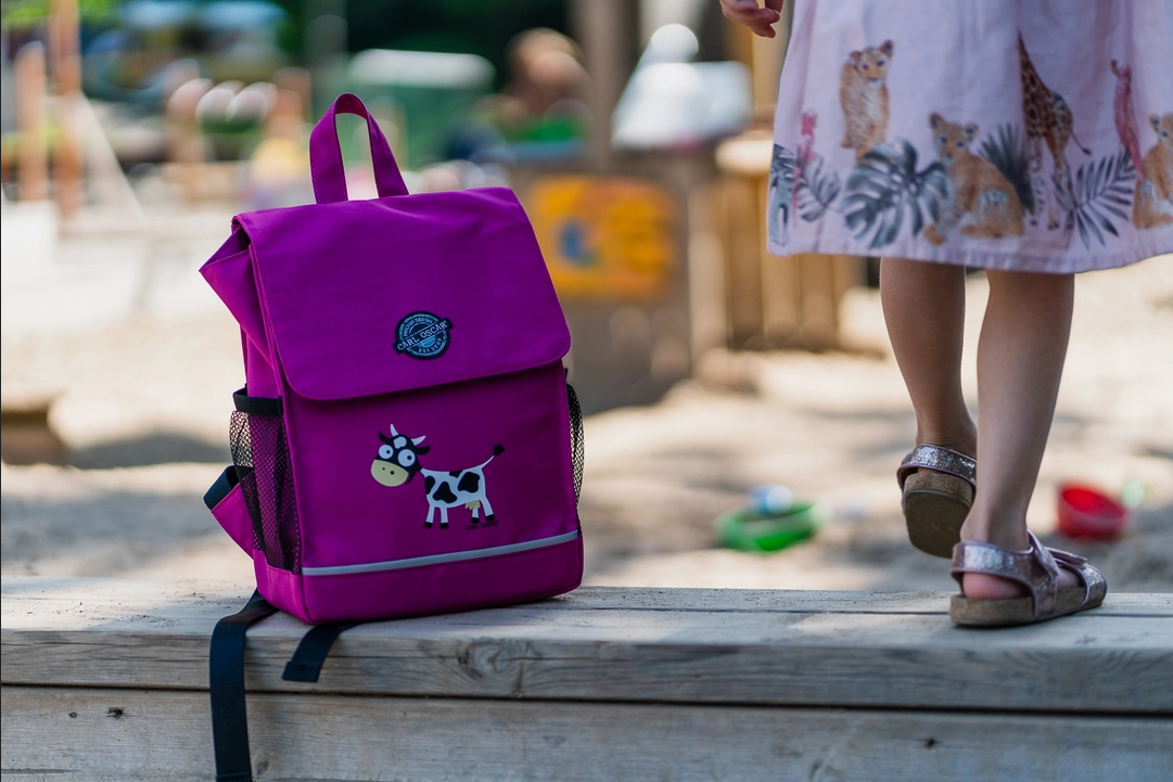 Kids Rugzak Pack n’ Snack™ Backpacks 8 L Cow Pink – Carl Oscar