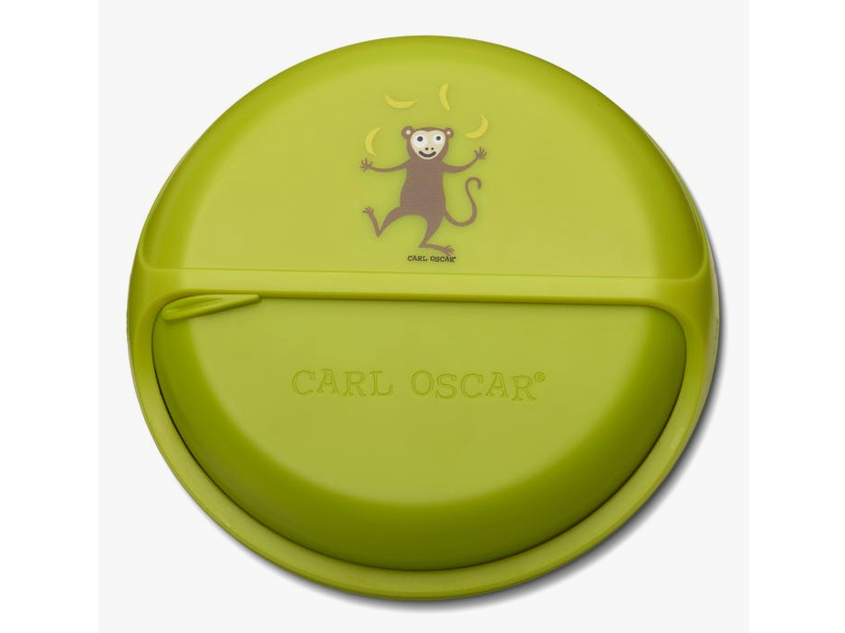 Kids SnackDISC™ Snacktrommel Monkey Green – Carl Oscar