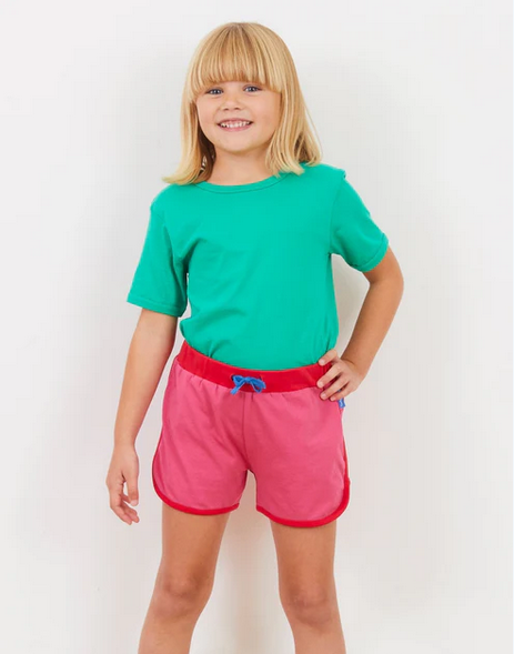 Korte broek / Runner Shorts Pink - Toby Tiger