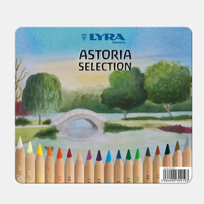 Kleurpotloden Super Ferby Astoria Selection - driekant (18 st.) - Lyra