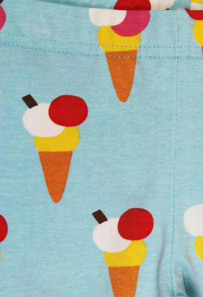 Leggings Ice Waffle Blue - Toby Tiger