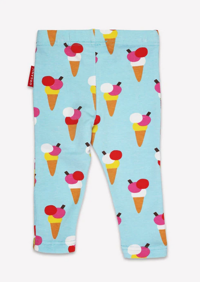 Leggings Ice Waffle Blue - Toby Tiger