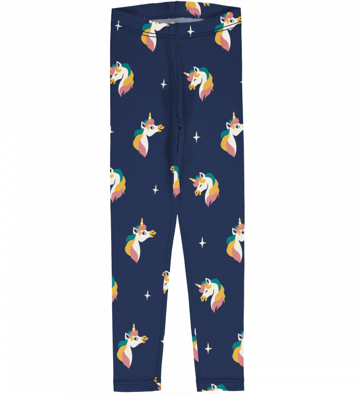 Leggings Unicorn Blue - Maxomorra