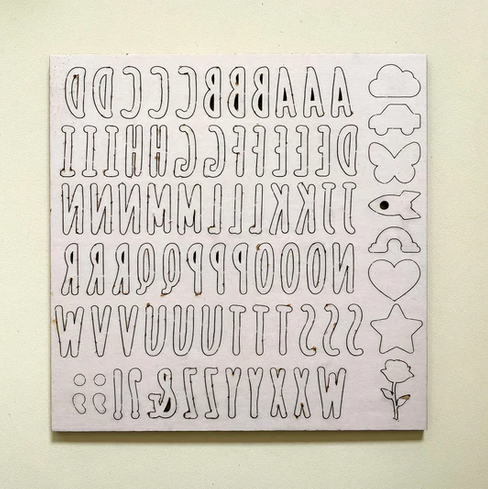 Letters en Symbolen voor de Toverlamp Toverlux – Het Wol Feetje