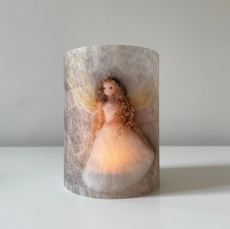 Lichtkaart Beschermengel – Het Wol Feetje