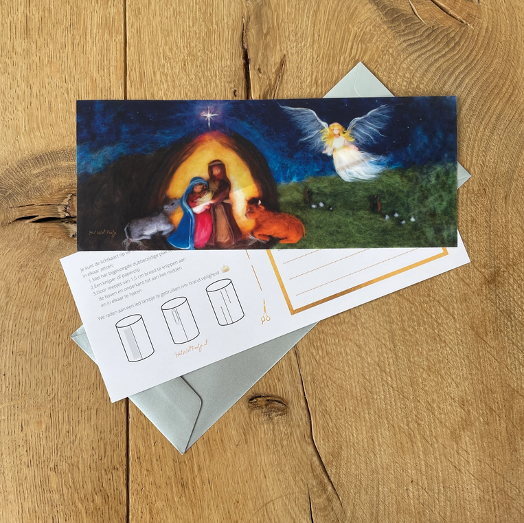 Lichtkaart Kertmis Stalletje – Het Wol Feetje