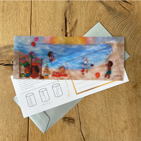 Lichtkaart Strand Feestje – Het Wol Feetje