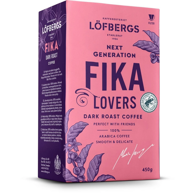 Fika Lovers Dark Roast Filter Coffee - Löfbergs