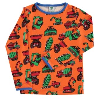 Longsleeve with Mashines Orange - Småfolk