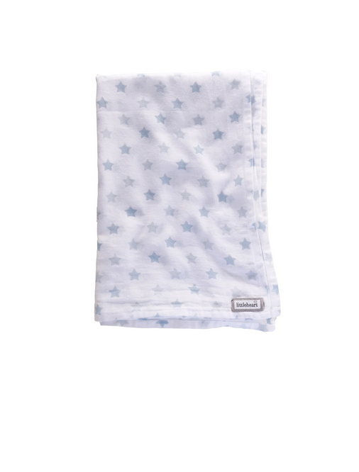 Hydrofiele doek Little Star Blue – Littleheart