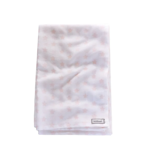 Hydrofiele doek Little Star Pink – Littleheart