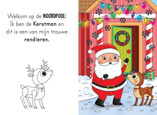 Magisch waterkleurboek Kerstmis - Lantaarn Publishers
