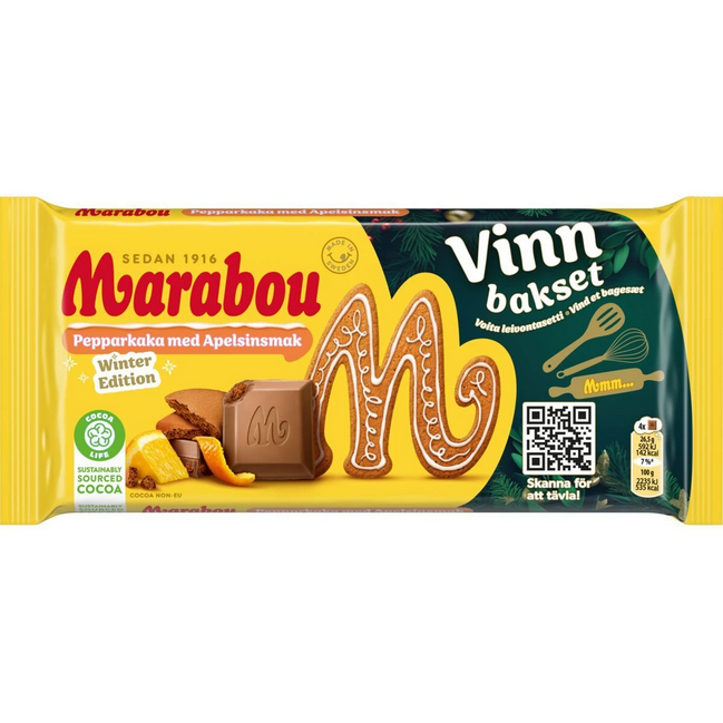 Mjölk Choklad Pepparkaka - Winter Limited – Marabou