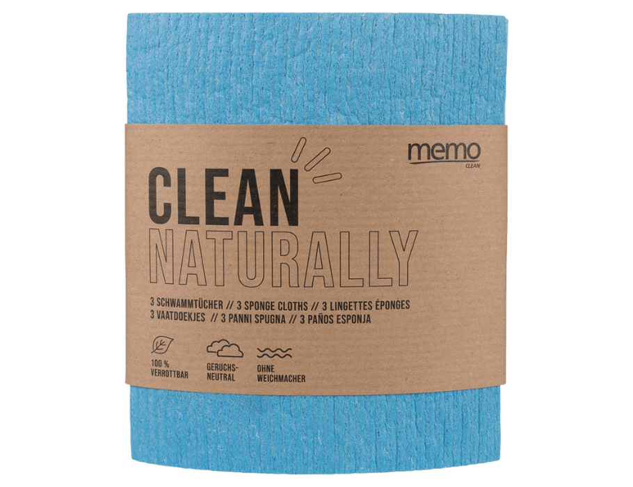Vaatdoek / Eco sponge 3-pack - Memo