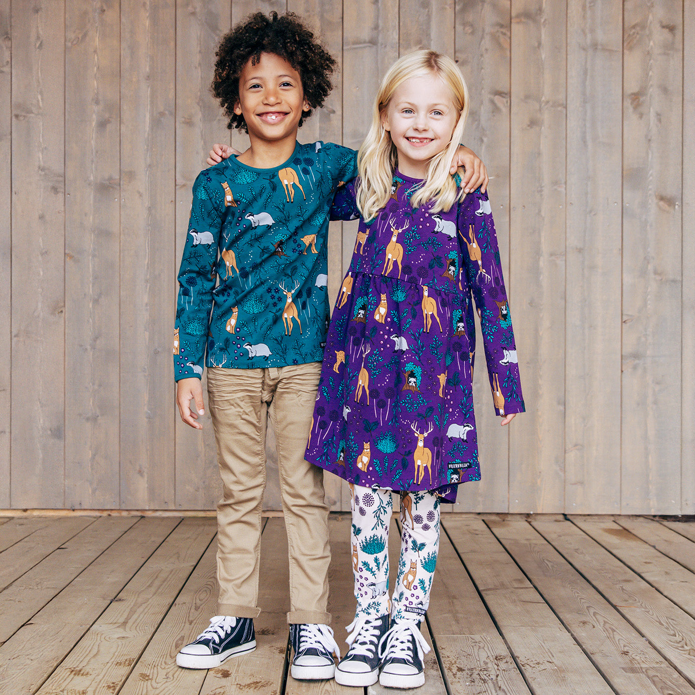 Longsleeve Winter Forest Cypress - Villervalla