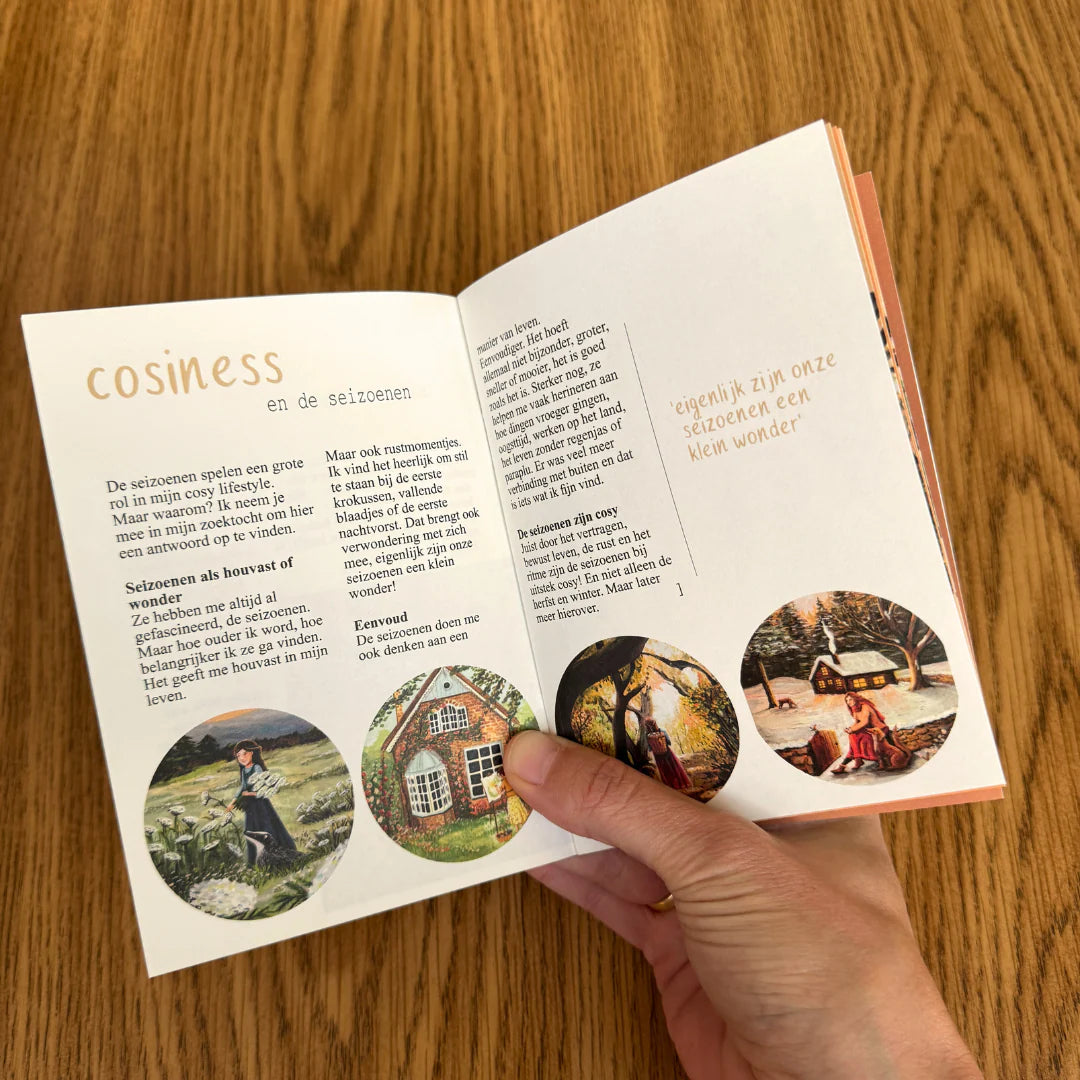 Mini magazine #1 Cosy Leven - Illustrator under a Blankie