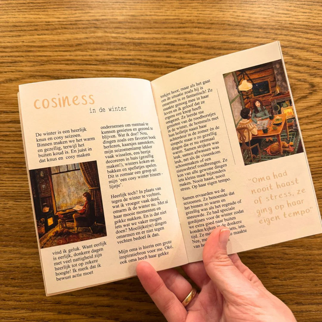 Mini magazine #2 Winterrust - Illustrator under a Blankie