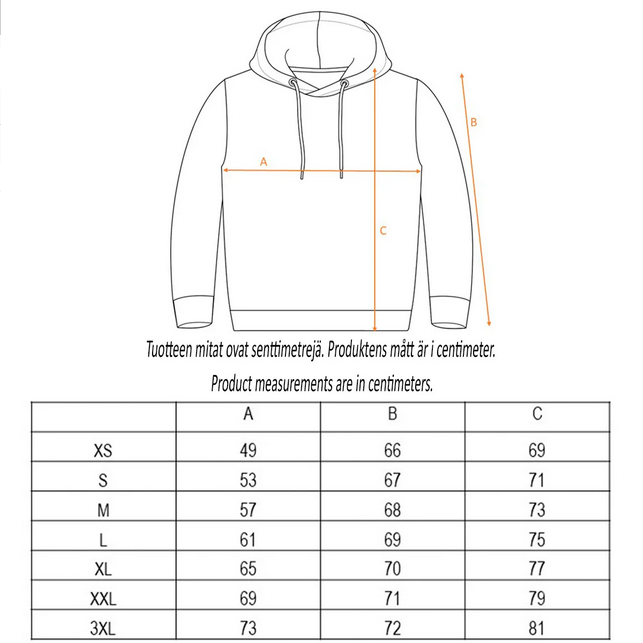 Adult Kaino Hoodie Stinky dark blue - Unisex – Moomin