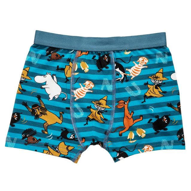 Boxershorts Speed Boxers 2-Pack Blue – Moomin