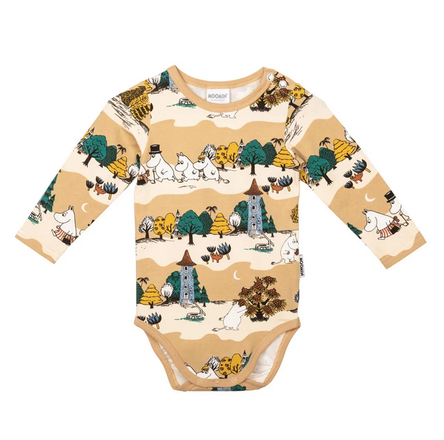 Romper Valley Bodysuit beige – Moomin