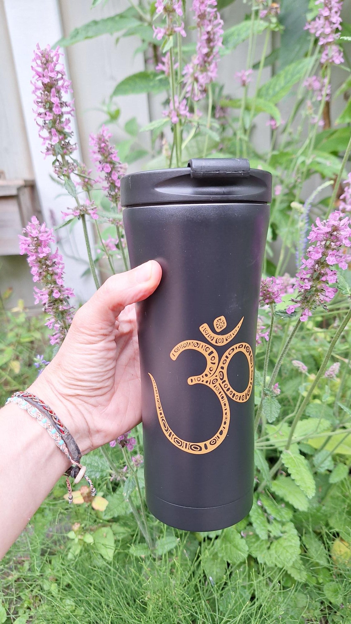 Mug Thermosbeker / Koffiebeker Ohm Black 480 ml - Bodynova